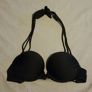 Victoria secret black bikini top